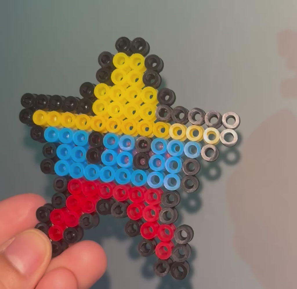 Plain Colombian Flag Star